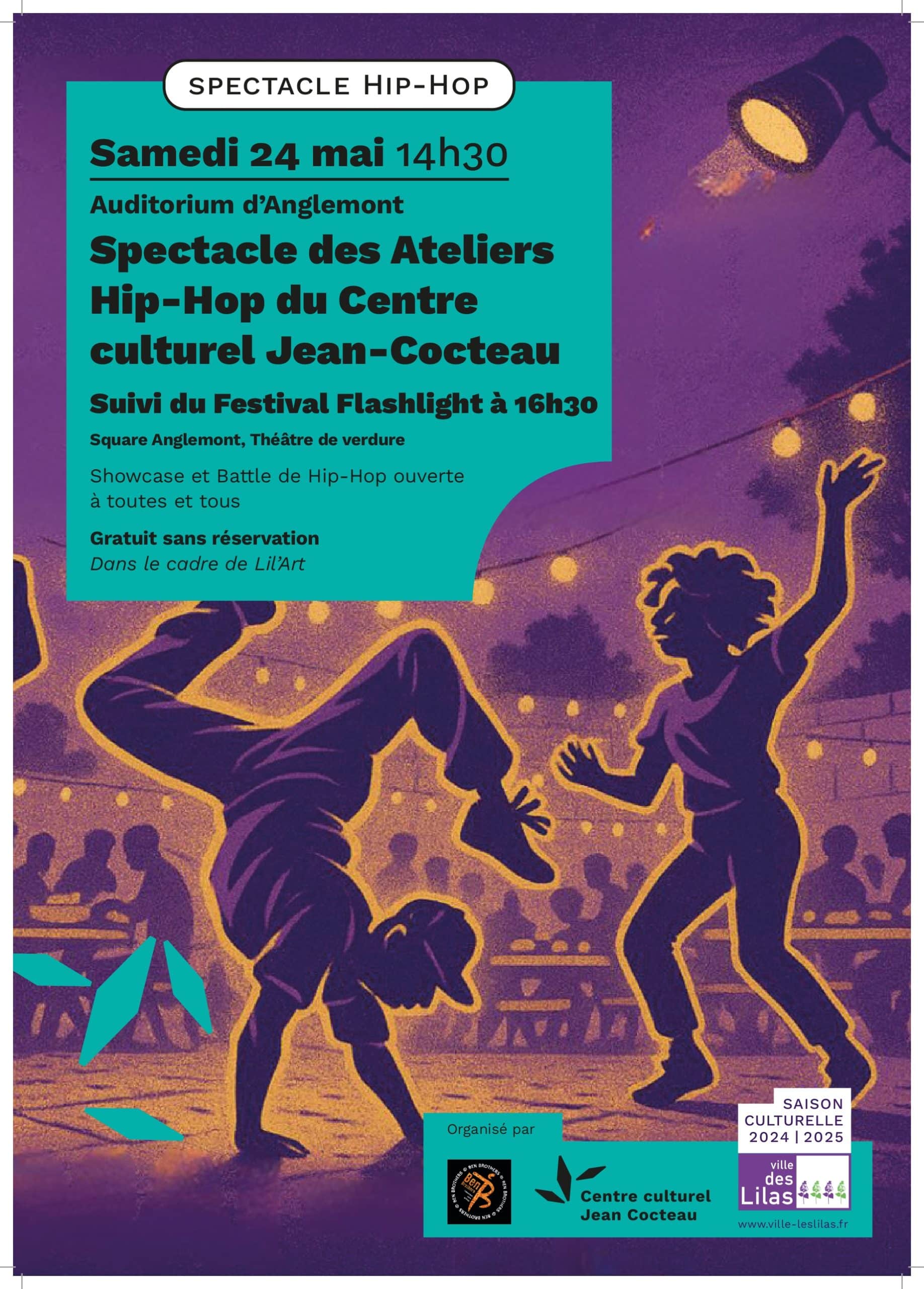 Restitutions des ateliers Hip-Hop du Centre culturel