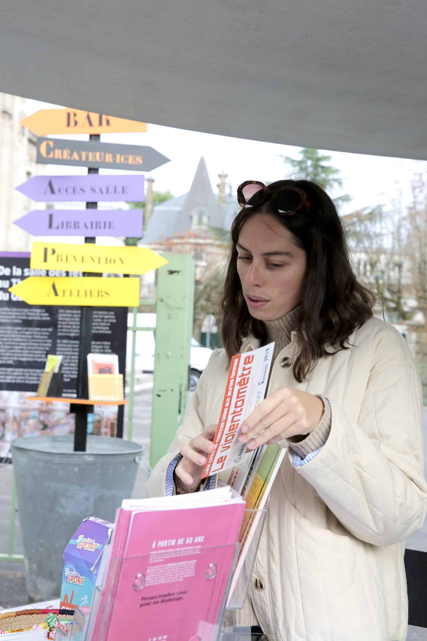 Festival du film féministe : Librairie éphémère