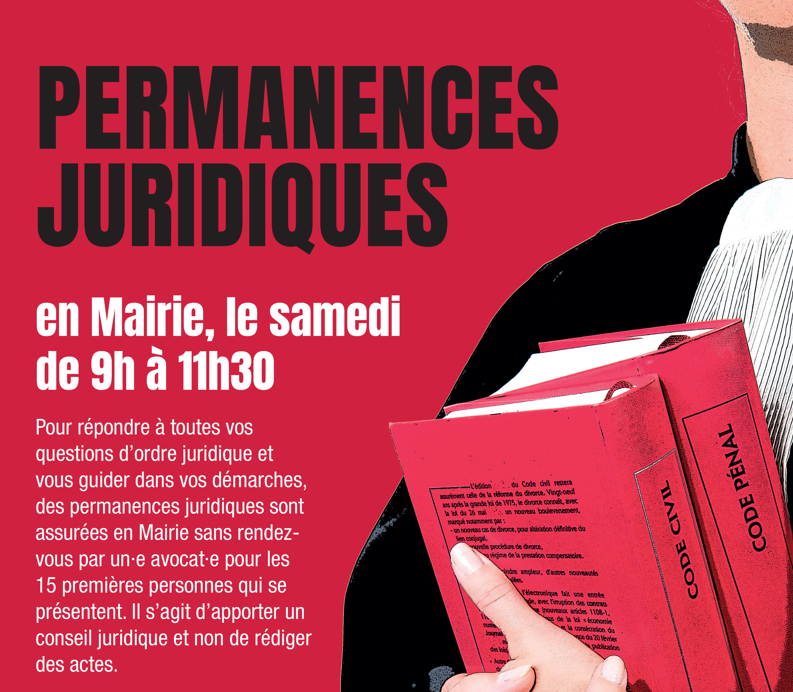 Permanence juridique en Mairie