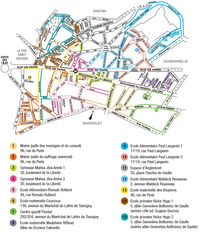 15 bureaux de vote ouverts de 8h à 20h