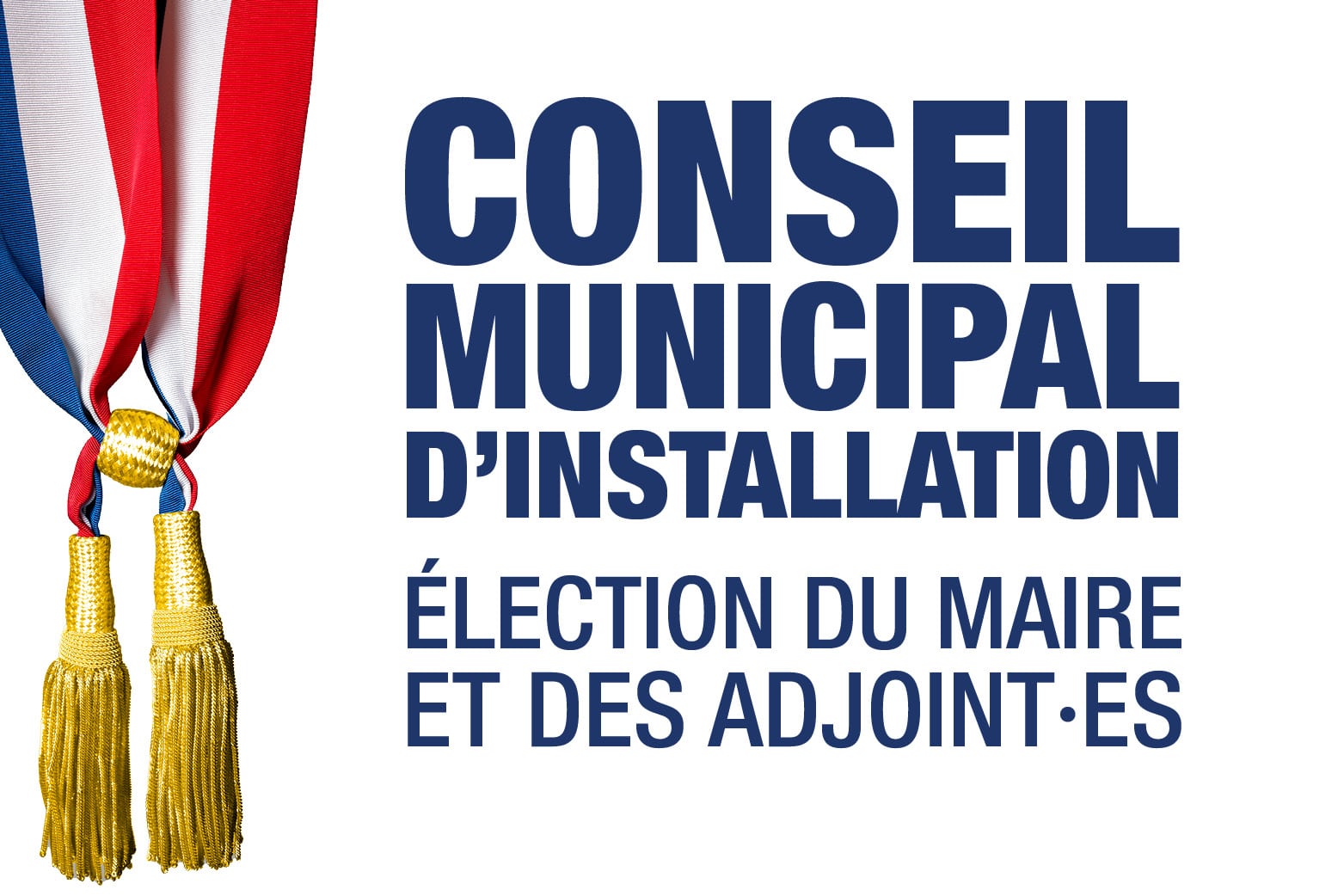 Conseil municipal d'installation