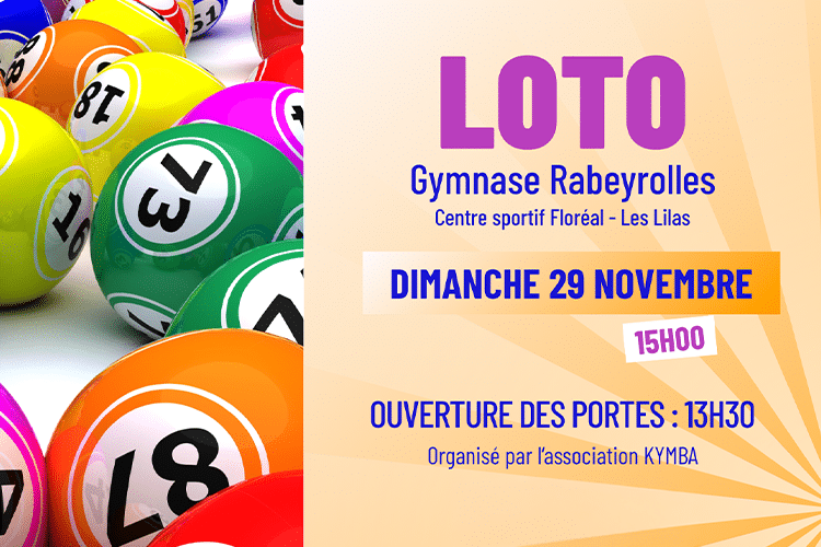 Loto solidaire de l'association Kymba